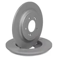 ZIMMERMANN Bremsscheiben Satz f&uuml;r HYUNDAI TUCSON (TLE) KIA SPORTAGE (QL) hinten