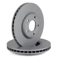 ZIMMERMANN Bremsscheiben Satz f&uuml;r JAGUAR XJ X308 XK 8 X100 3.2 4.0 R 4.2 vorne