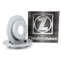 ZIMMERMANN Bremsscheiben Satz f&uuml;r Hyundai ix20 (JC) Kia Venga (YN) hinten