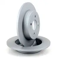 ZIMMERMANN Bremsscheiben Satz f&uuml;r Hyundai Accent IV (RB) Kia Rio III (UB) hinten