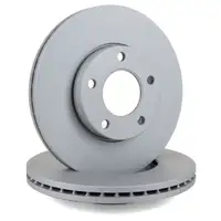 ZIMMERMANN Bremsscheiben Satz f&uuml;r MAZDA 3 (BK BL) 5 (CW CR19) 15 Zoll vorne