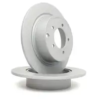ZIMMERMANN Bremsscheiben CITROEN C4 Aircross PEUGEOT 4008 bis Orga-Nr. 13114 hinten