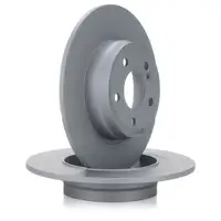 ZIMMERMANN Bremsscheiben + Beläge + Wako für MERCEDES W204 S204 A207 C207 vorne + hinten