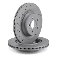 ZIMMERMANN Bremsscheiben Satz f&uuml;r MERCEDES E-Klasse W211 S211 CLS C219 hinten 2114231012