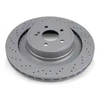 ZIMMERMANN Bremsscheiben Satz f&uuml;r MERCEDES C204 C218 X218 W212 63AMG hinten 2134230412