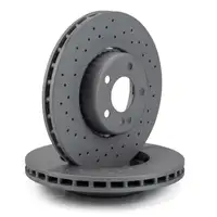 Zimmermann FORMULA S Bremsscheiben Satz f&uuml;r MERCEDES C-Klasse W205 vorne 0004212112