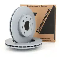 ZIMMERMANN Bremsscheiben Satz f&uuml;r OPEL Astra F Combo Corsa A B Vectra A vorne