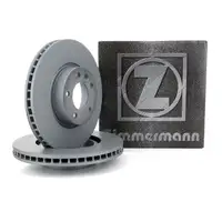 ZIMMERMANN Bremsscheiben Satz &Oslash; 296mm f&uuml;r OPEL Omega A B Senator B vorne