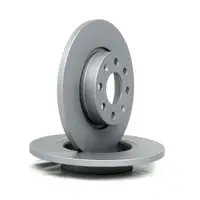 ZIMMERMANN Bremsscheiben f&uuml;r Fiat Grande / Punto / Evo (199) Opel Corsa D vorne