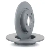 ZIMMERMANN Bremsscheiben Satz f&uuml;r Opel Corsa D 1.4 1.6 Turbo OPC 1.7CDTI hinten