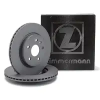 ZIMMERMANN Bremsscheiben Satz für OPEL Insignia A SAAB 9-5 YS3G 17/18 Zoll hinten
