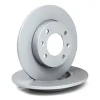 ZIMMERMANN Bremsscheiben Satz &Oslash; 247mm f&uuml;r CITROEN Berlingo C2 C3 PEUGEOT Partner hinten