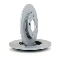 ZIMMERMANN Bremsscheiben Satz &Oslash; 247mm f&uuml;r CITROEN Saxo Xsara ZX PEUGEOT 106 2 206 hinten