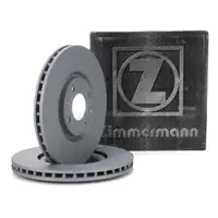 ZIMMERMANN Bremsscheiben Satz f&uuml;r CITROEN C4 1 2 DS4 DS5 PEUGEOT 208 1 3008 1 5008 vorne