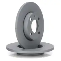 ZIMMERMANN Bremsscheiben + Bel&auml;ge f&uuml;r VW Golf 3 1.4 1.6 1.8 1.9 D/TD/SDI ohne ABS vorne