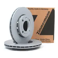 ZIMMERMANN Bremsscheiben Satz f&uuml;r SEAT Arosa VW Lupo Polo 6N1 6N2 vorne