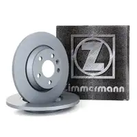 ZIMMERMANN Bremsscheiben Satz f&uuml;r VW Sharan T4 2E3 SEAT Alhambra 16 Zoll hinten