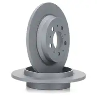 ZIMMERMANN Bremsscheiben + Bel&auml;ge f&uuml;r VOLVO S60 1 S80 1 V70 2 16 Zoll vorne + hinten