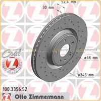 Zimmermann SPORT Bremsscheiben + Bel&auml;ge + Wako f&uuml;r AUDI A4 S4 B8 A5 8T 8F vorne + hinten