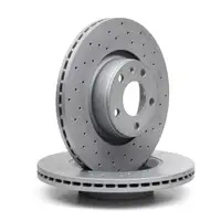 Zimmermann SPORT Bremsscheiben Satz f&uuml;r AUDI A6 C6 PR-1LT 05.2004-08.2011 vorne