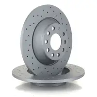 Zimmermann SPORT Bremsscheiben Satz f&uuml;r AUDI A6 4F C6 PR-1KD/1KQ/2ED hinten