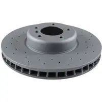 Zimmermann SPORT Bremsscheiben + Bel&auml;ge + Wako f&uuml;r BMW E60 E61 535d E63 650i 635d vorne