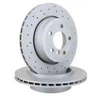 Zimmermann SPORT Bremsscheiben f&uuml;r BMW X3 E83 2.0-3.0i 2.0/3.0d xDrive hinten