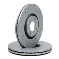 ZIMMERMANN SPORT Bremsscheiben f&uuml;r CITROEN C4/C4 Picasso/Grand Picasso PEUGEOT 207 vorne