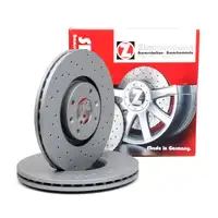 ZIMMERMANN SPORT Bremsscheiben f&uuml;r CITROEN C4/C4 Picasso/Grand Picasso PEUGEOT 207 vorne