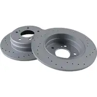 Zimmermann SPORT Bremsscheiben Satz f&uuml;r Mercedes W202 W203 W124 W210 R170 hinten