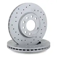 Zimmermann SPORT Bremsscheiben + Bremsbel&auml;ge f&uuml;r OPEL Astra H Meriva A B Zafira B vorne