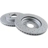 Zimmermann SPORT Bremsscheiben + Bel&auml;ge f&uuml;r OPEL Insignia A 17 Zoll J61 vorne + hinten