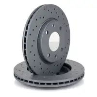 ZIMMERMANN SPORT Bremsscheiben für CITROEN Saxo Xsara Zx PEUGEOT 106 205 206 306 309 vorne