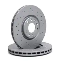 Zimmermann SPORT Bremsscheiben + Bremsbel&auml;ge f&uuml;r PEUGEOT RCZ 1.6 16V + 2.0HDi vorne