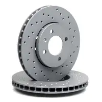 Zimmermann SPORT Bremsscheiben f&uuml;r SEAT Mii SKODA CITIGO VW UP 1.0/CNG vorne