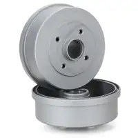 ZIMMERMANN Bremstrommeln + Bremsbacken f&uuml;r OPEL C 1.0-1.4 1.3 CDTI 1.7 mit ABS hinten