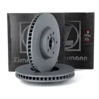 ZIMMERMANN Bremsscheiben Satz f&uuml;r BMW 5er F10 F11 F07 6er F12 F13 F06 7er F01-04 vorne