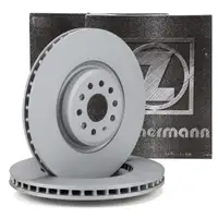 ZIMMERMANN Bremsscheiben Satz f&uuml;r VW ID.4 AUDI Q4 SKODA Enyaq PR-1LC/1LN vorne 1EA615301B