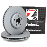 Zimmermann FORMULA F Bremsscheiben Satz f&uuml;r BMW G20 G30 G31 G32 G11 G12 vorne