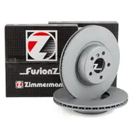Zimmermann FORMULA F Bremsscheiben Satz f&uuml;r BMW 5er G30 G31 X3 G01 X4 G02 Z4 G29 vorne