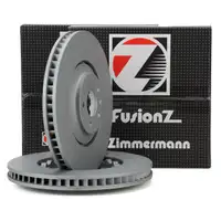 Zimmermann FORMULA Z Bremsscheiben Satz f&uuml;r AUDI A8 4H 1LJ SQ5 8RB FY 1LV/1ZK vorne
