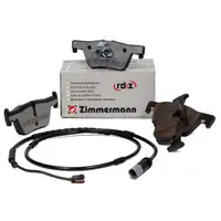 ZIMMERMANN rd:z Bremsbel&auml;ge + Wako f&uuml;r BMW 1er F20/21 2er F22/23 3er F30-34 4er hinten