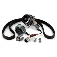 CONTI Zahnriemensatz + Wasserpumpe + Keilrippenriemen f&uuml;r VW Golf 7 Passat B8 1.6/2.0TDI