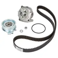 CONTI Zahnriemensatz + Wapu + Keilriemen + 5L Frostschutz f&uuml;r VW Golf 5 6 Passat 1.6