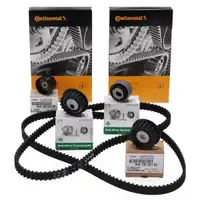 CONTI Zahnriemen + INA Spannrollen Umlenkrollen f&uuml;r PORSCHE 924 2.5 S + 944 2.5 160 PS