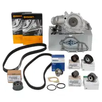 CONTI Zahnriemen + Rollen + Wasserpumpe + Thermostat f&uuml;r PORSCHE 944 2.5 S 190 PS ab 1987