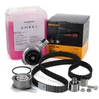 CONTI Zahnriemensatz + Wapu 5L ORIGINAL Frostschutz f&uuml;r VW Golf 7 Passat 1.6/2.0 TDI