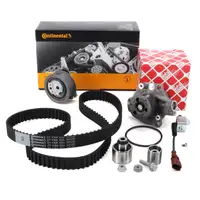 CONTI Zahnriemensatz + febi Wasserpumpe f&uuml;r VW Golf 7 Passat B8 Tiguan Touran 1.6/2.0 TDI