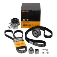 CONTI Timing Belt Kit + Water Pump + V-Belt for VW Multivan Transporter T6 2.0 TDI