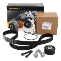 CONTI Zahnriemensatz + ORIGINAL Wapu f&uuml;r OPEL Astra G H J Corsa Vectra Zafira 1.6 1.8